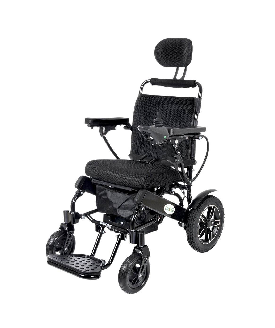 Creative CR-6012 Lux Lityum Pilli (Akülü) Tekerlekli Sandalye (Baş Destekli