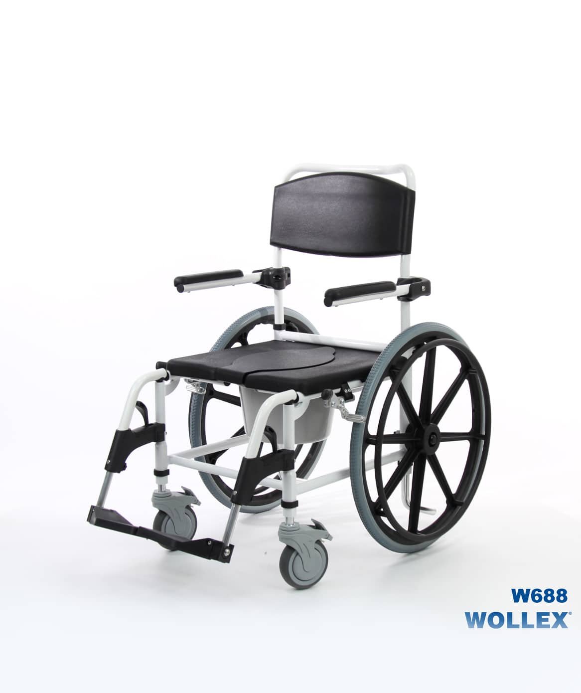 Wollex W688 Klozetli Tekerlekli Sandalye